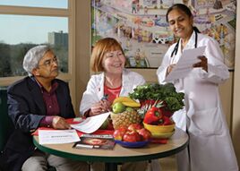 Patients with diabetes mandatory are prescribed by diet